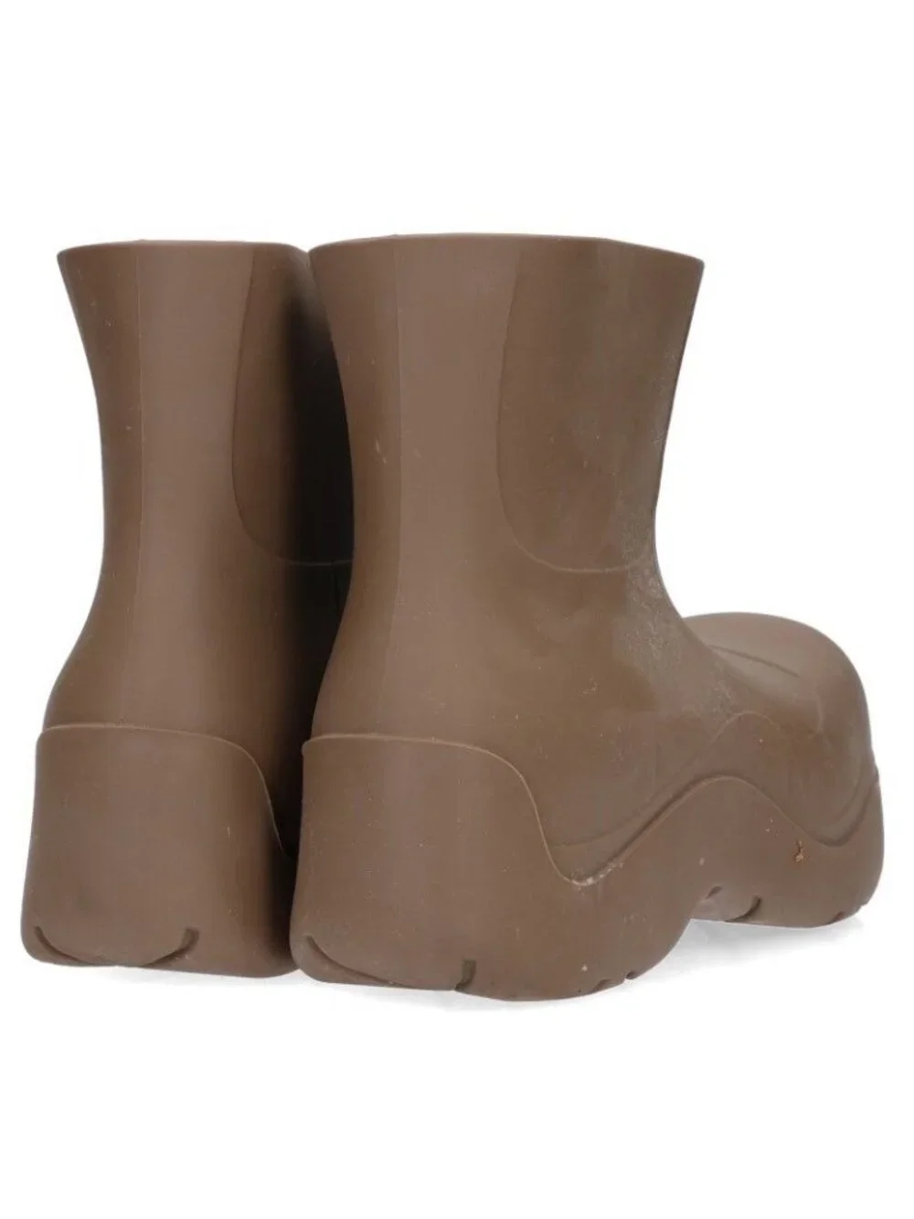 Bottega Veneta Puddle Paddle Lava Rain Boots